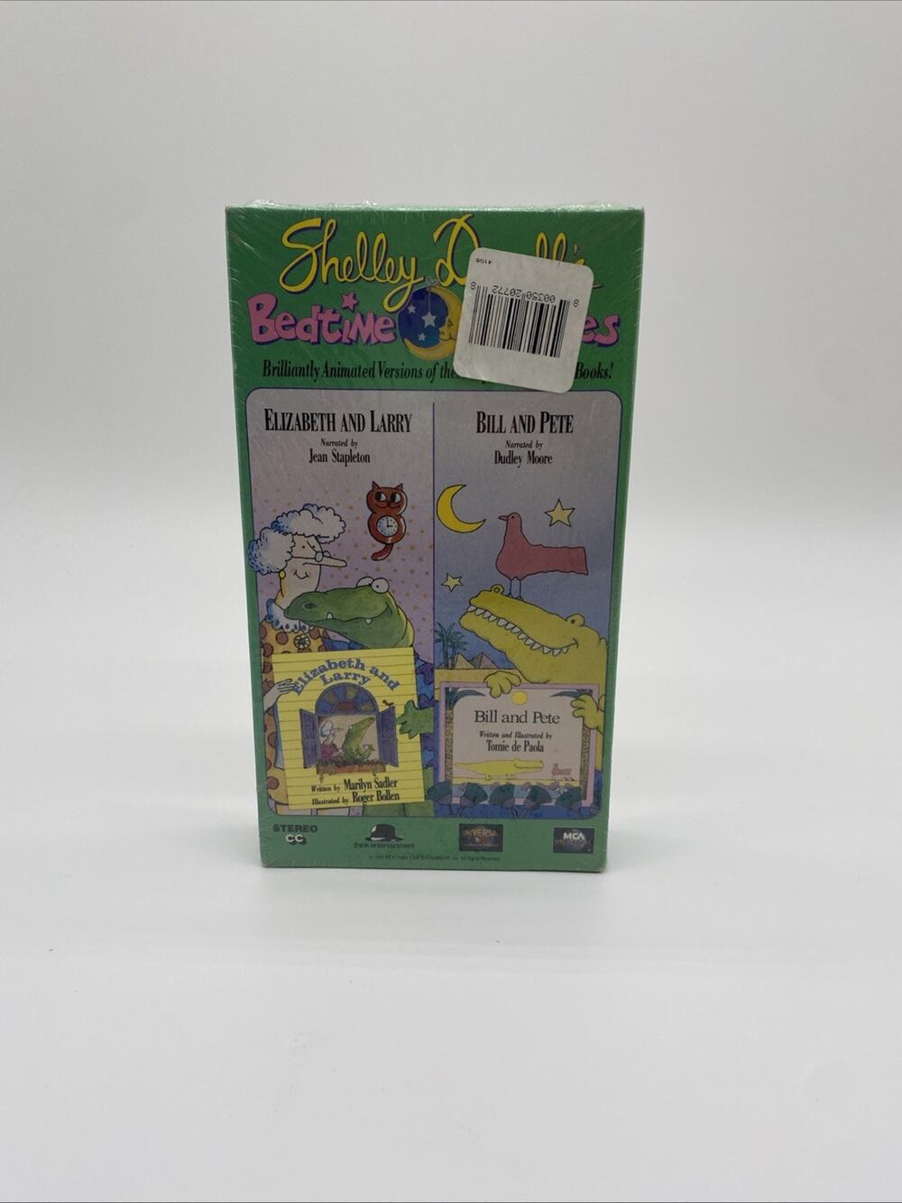 Shelley Duvalls Bedtime Stories VHS Tape 1992 Elizabeth Larry Bill & Pete NEW